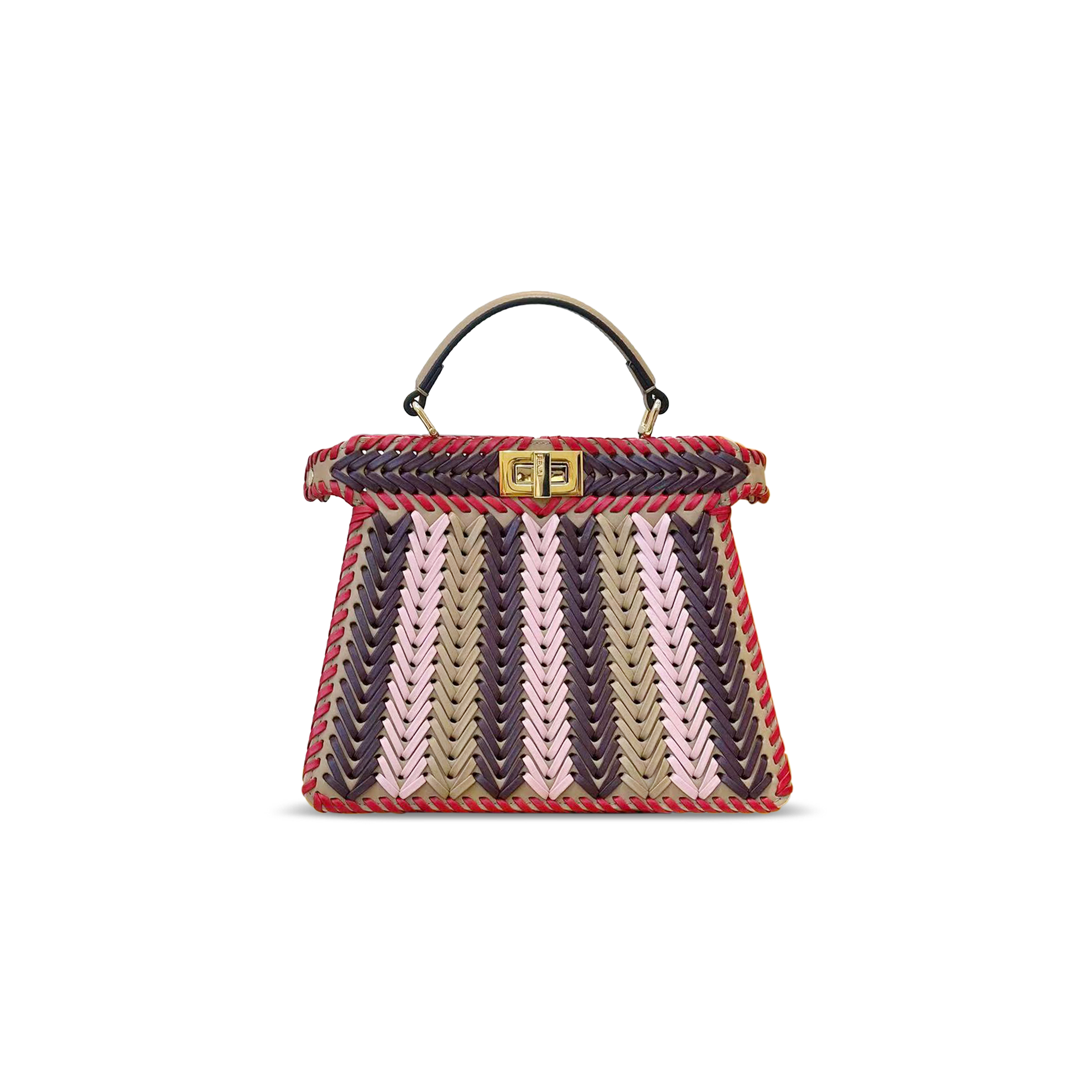 FENDI PEEKABOO PEEKABOO ISEEU LEATHER MULTICOLOUR (27*20*11cm)
